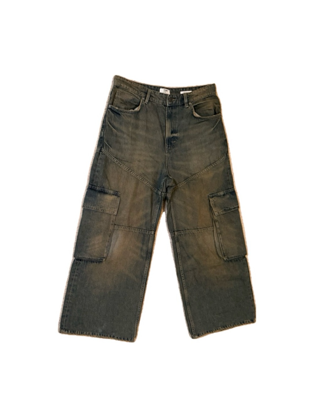 Cotton On Wide-Leg Cargo Pants